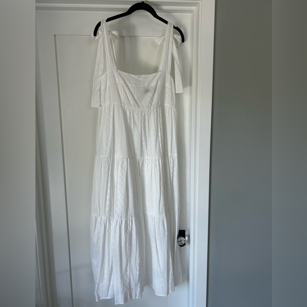 Opt white eyelet midi sundress - Picture 3 of 7